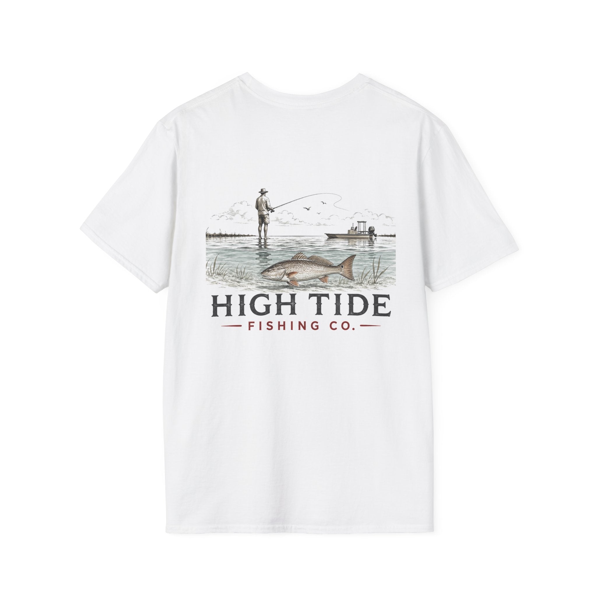 Unisex Softstyle fishing tee