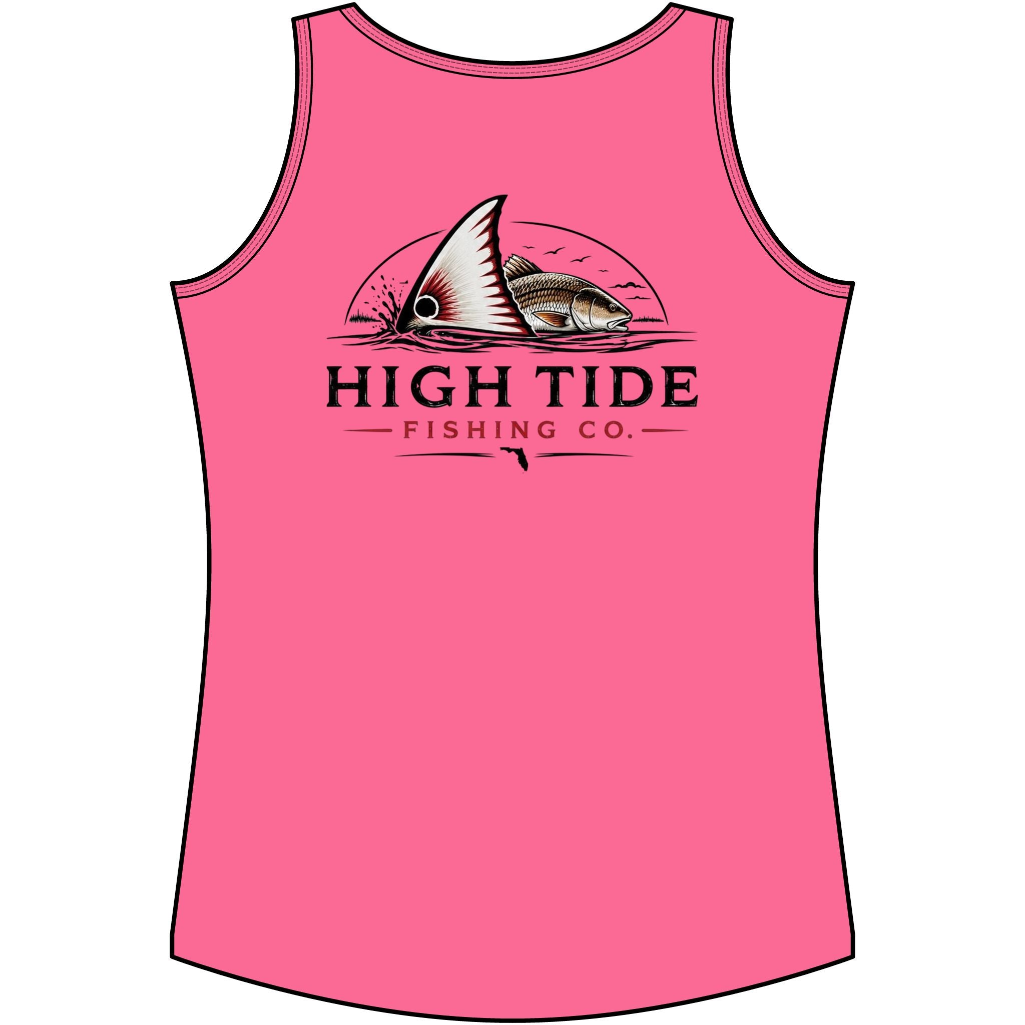 Women's Core Cotton redfish tank