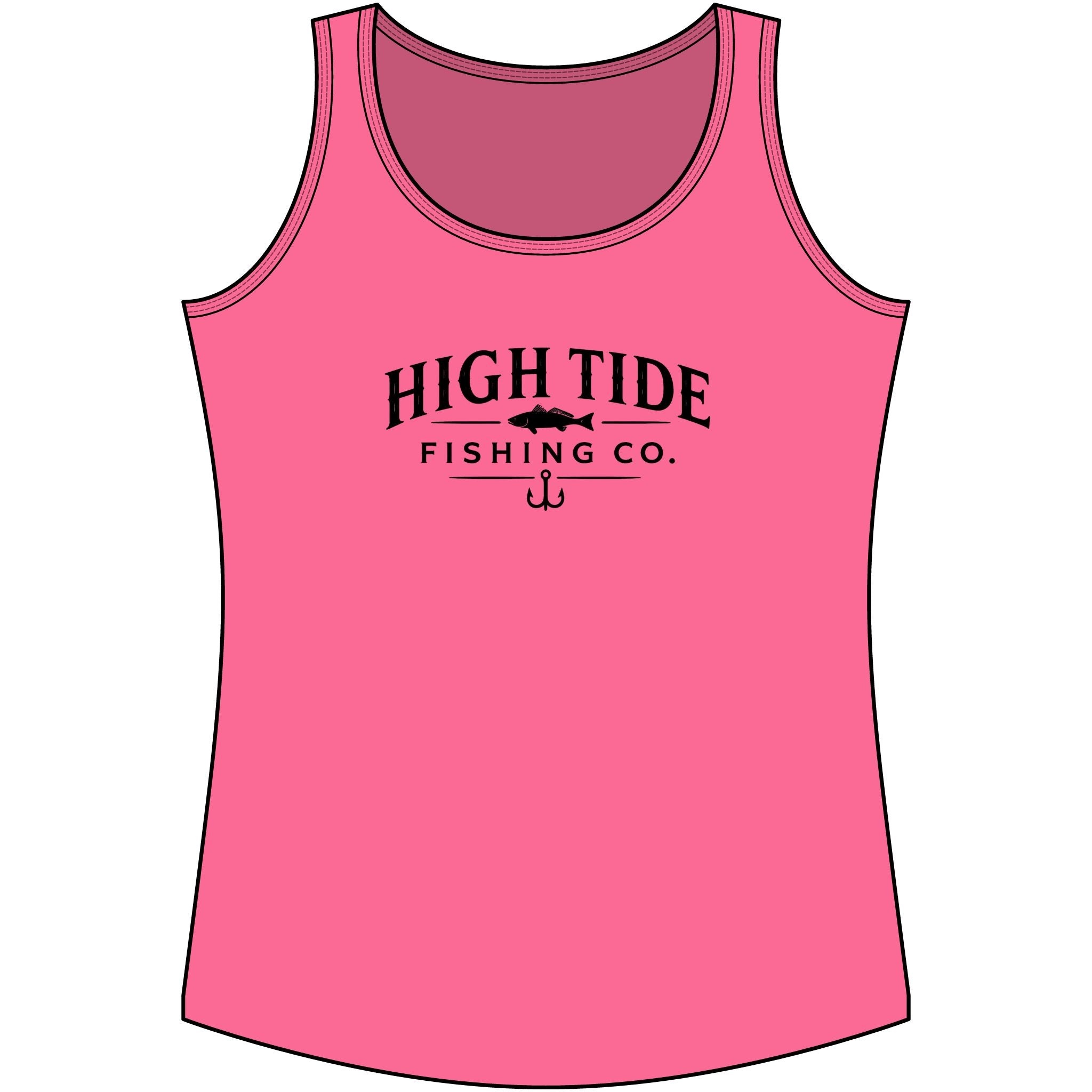 Women's Core Cotton redfish tank