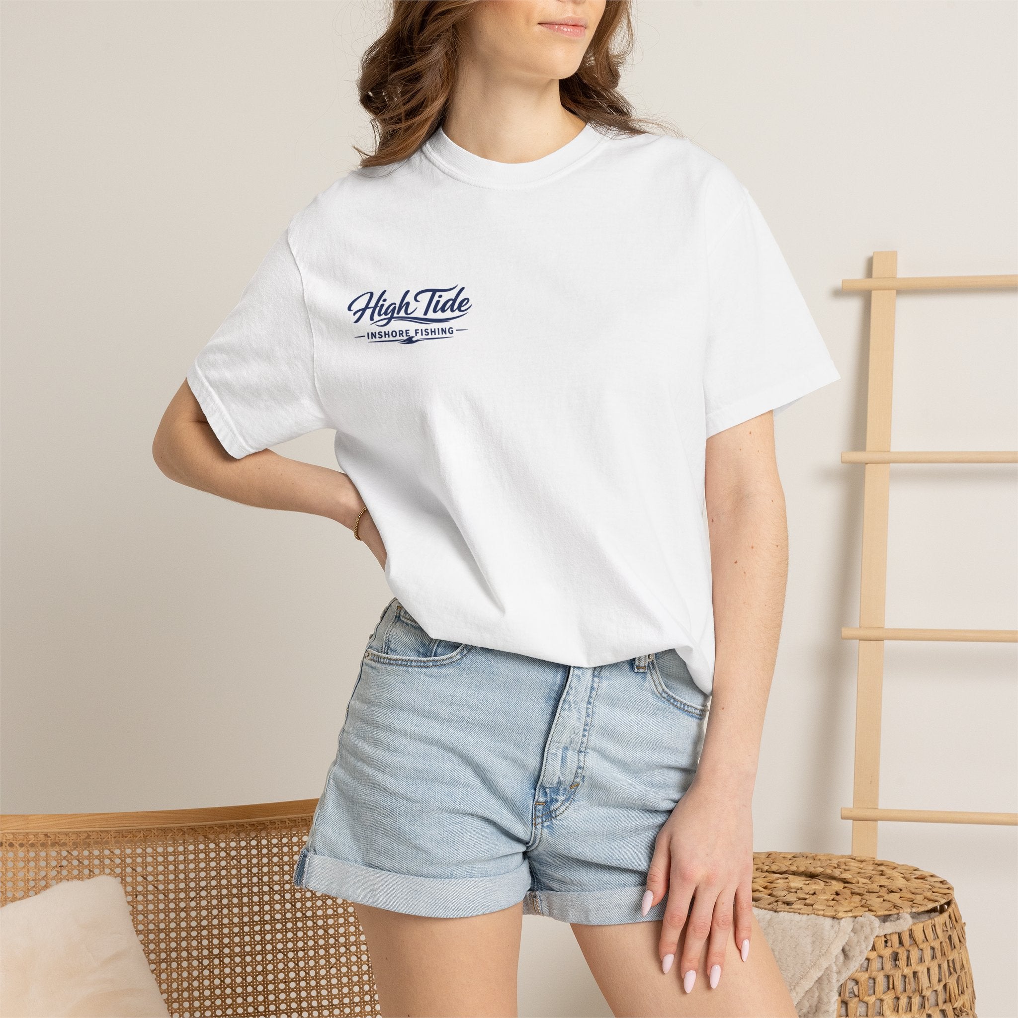 Unisex Garment-Dyed skiff sunset tee