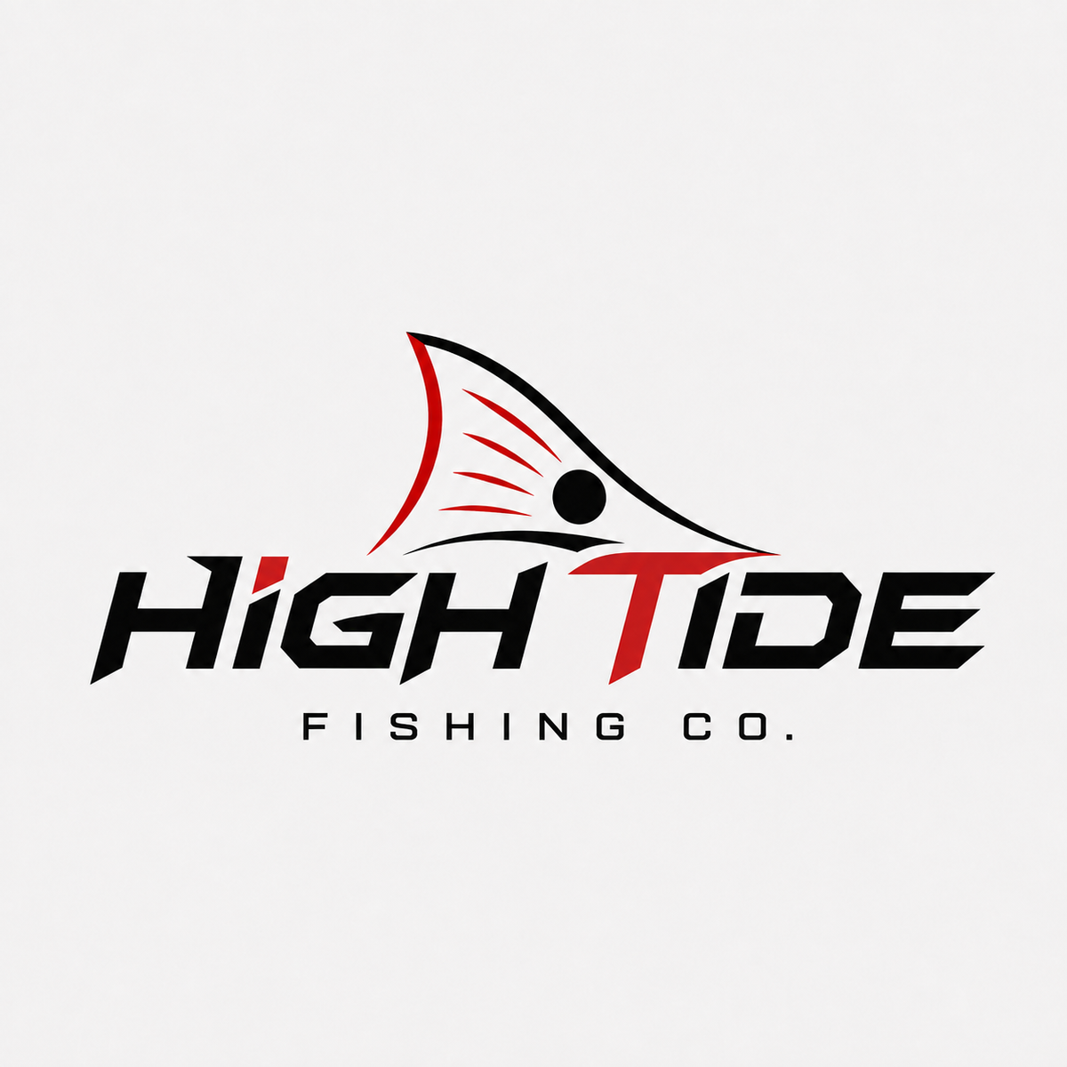 High Tide redfish logo tee