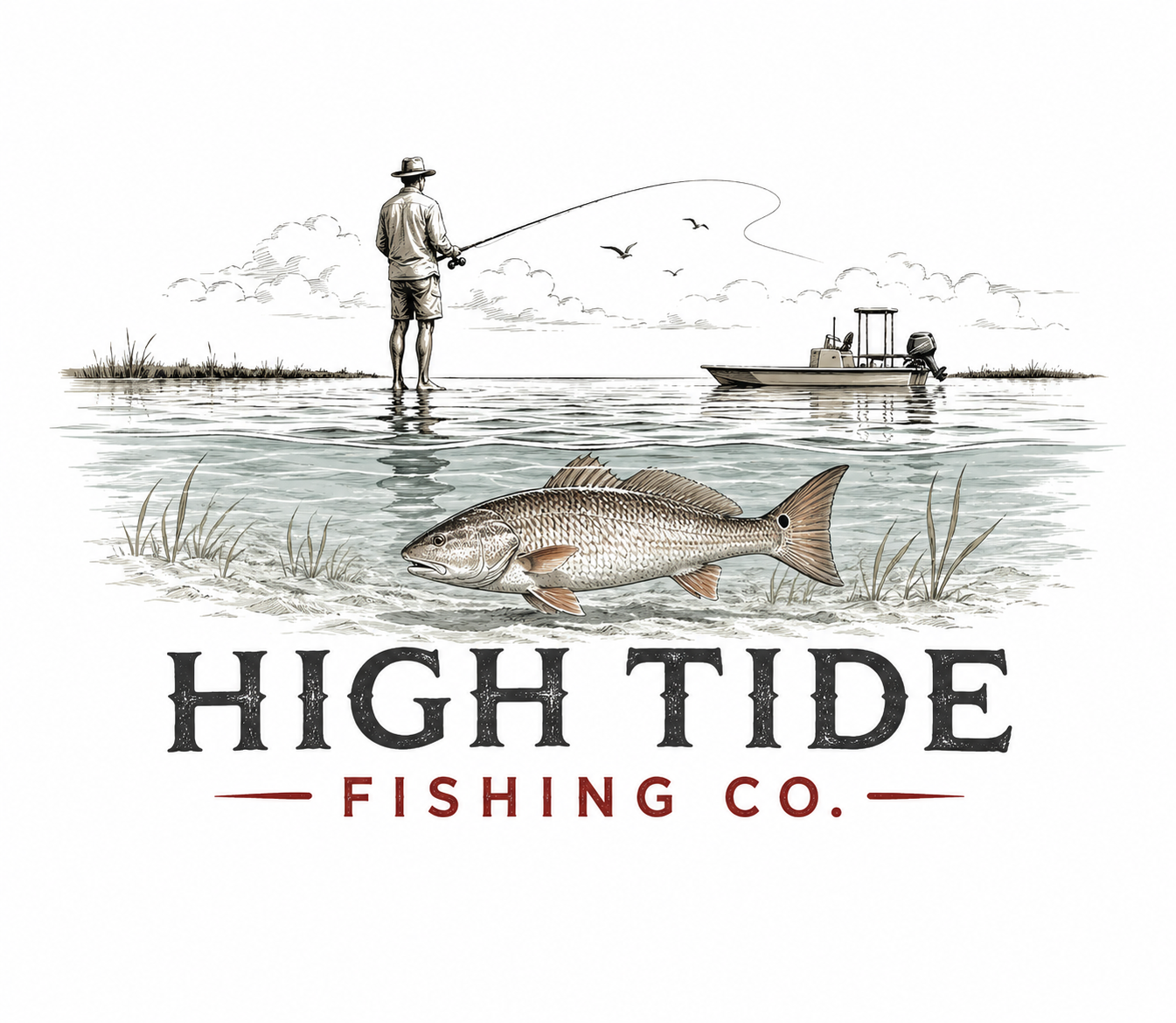 Unisex Softstyle fishing tee